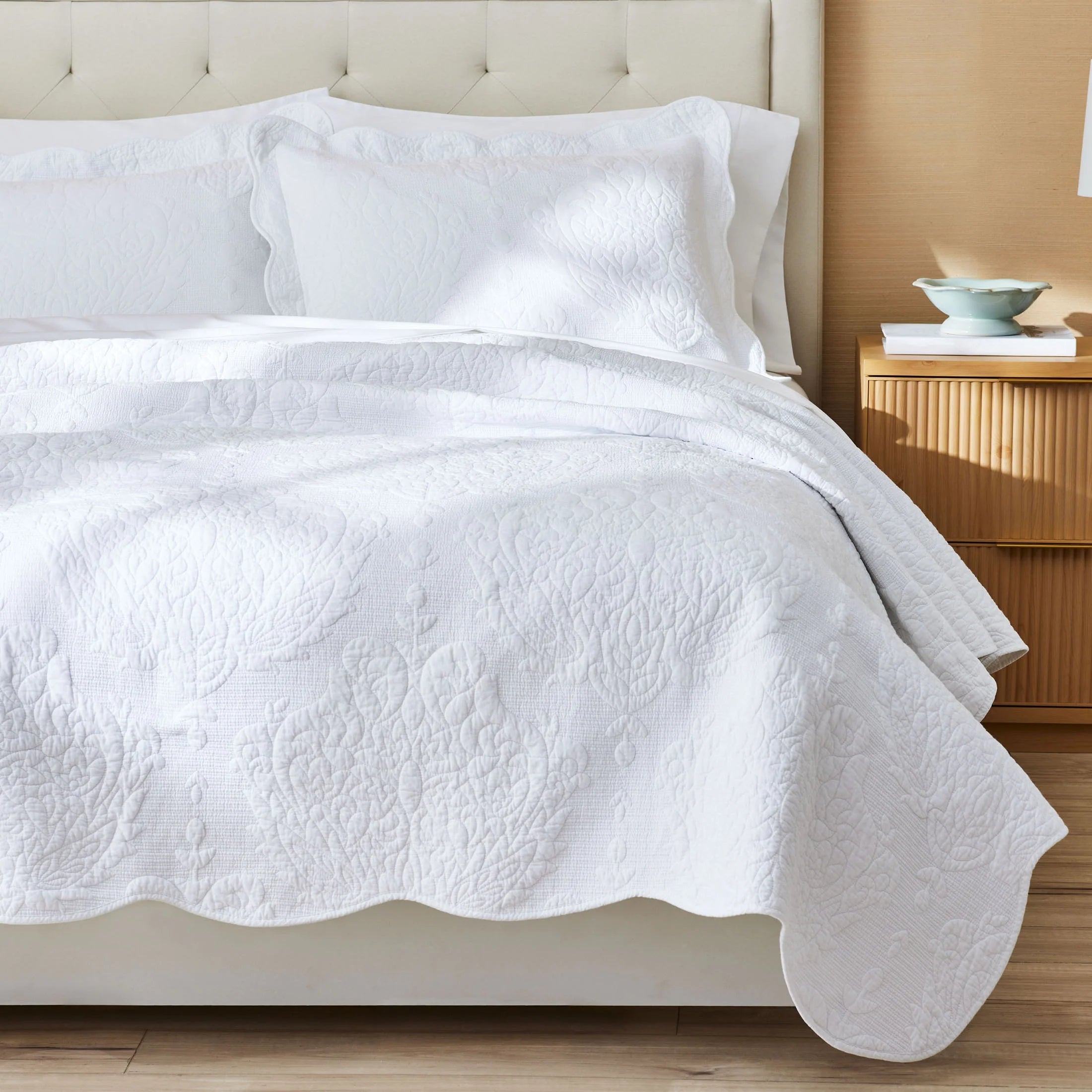 Medallion Cotton King Quilt
